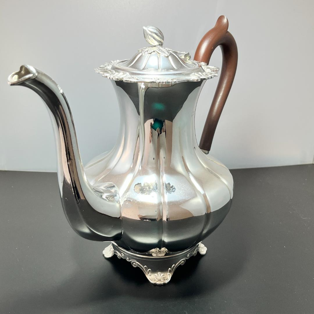 【John Batt & Co 】 メロンフォルムのコーヒーポット