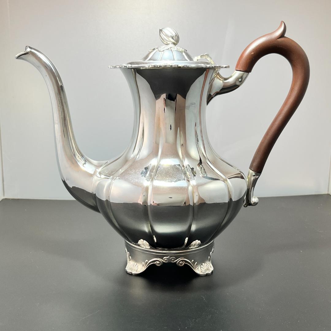 【John Batt & Co 】 メロンフォルムのコーヒーポット