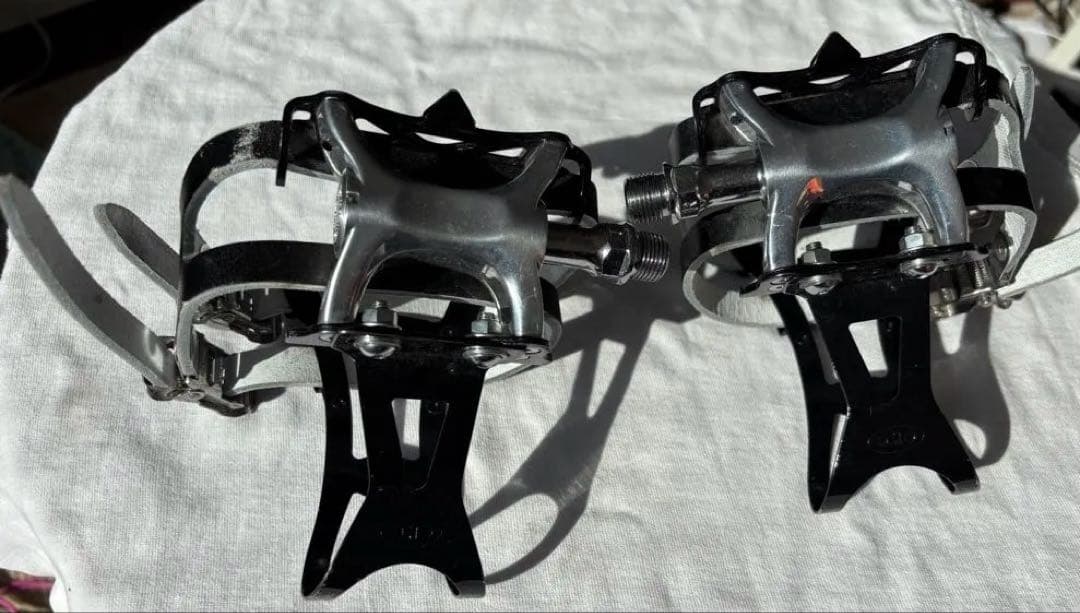 MKS 三ヶ島製作所 ペダル SUPREME トゥストラップ トゥクリップ