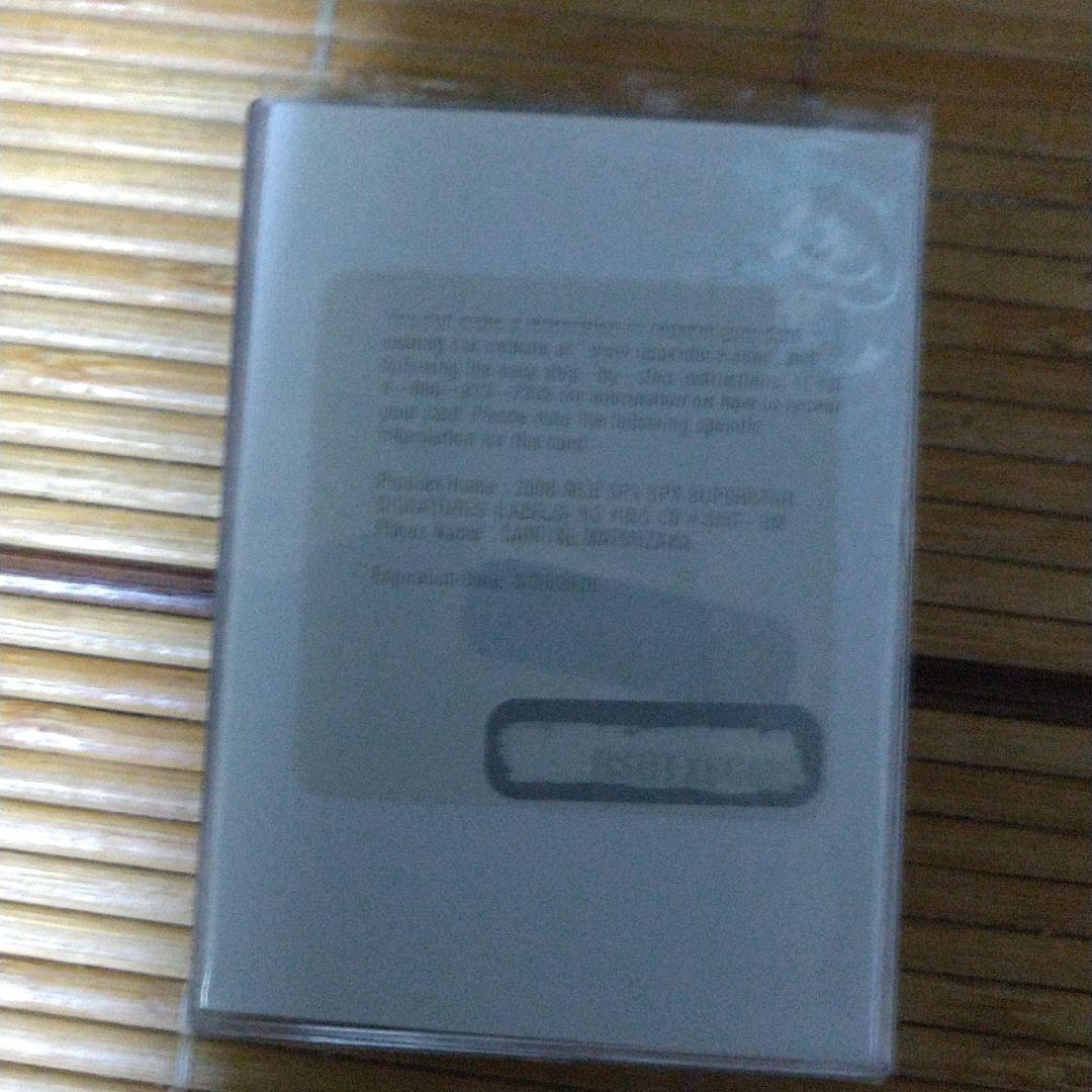 BostonREDSOX時代の松坂大輔投手の直筆サインカードです。