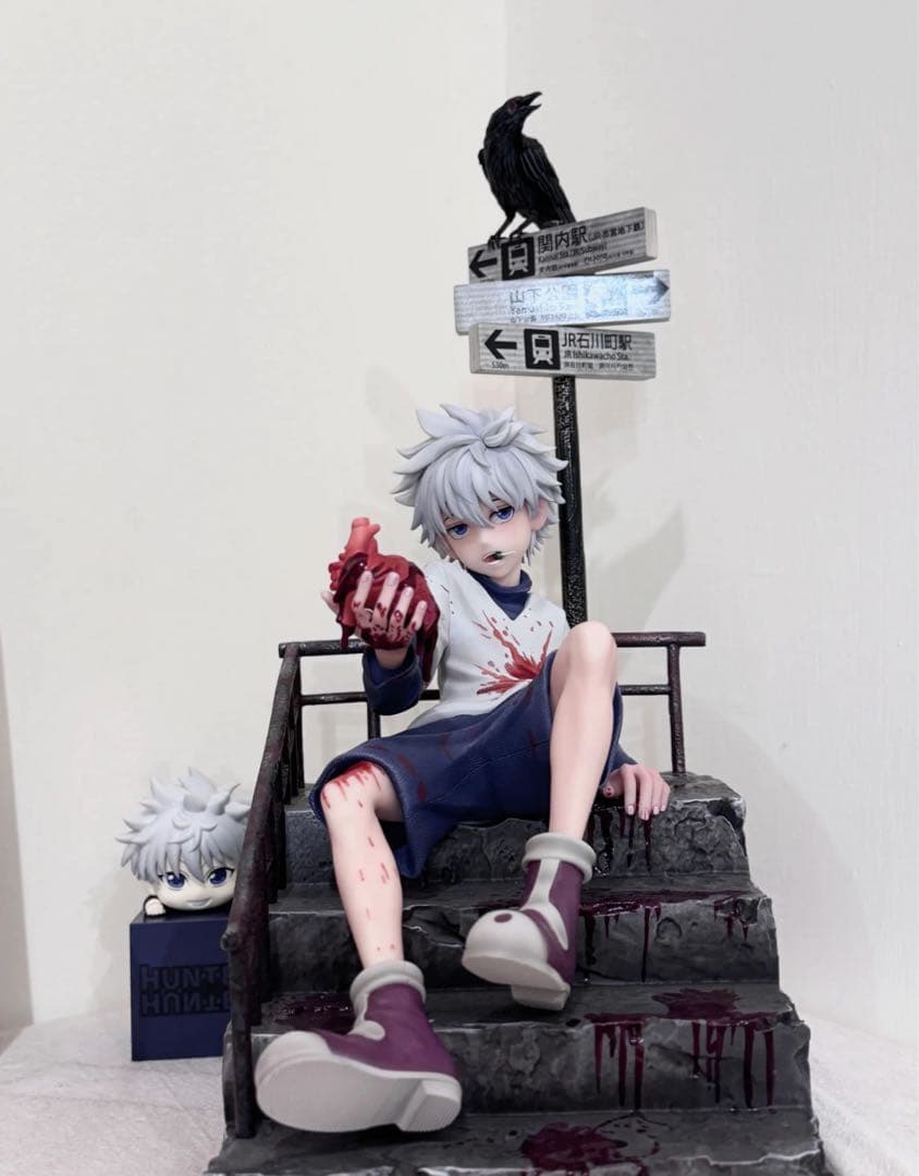 hunter×hunter キルア＝ゾルディック ガレージキット スタチュー⑨