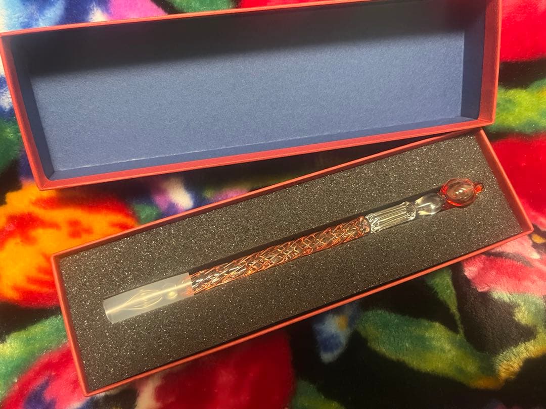 赤髪の白雪姫　あきづき空太　ガラスペン　林檎のガラスペン