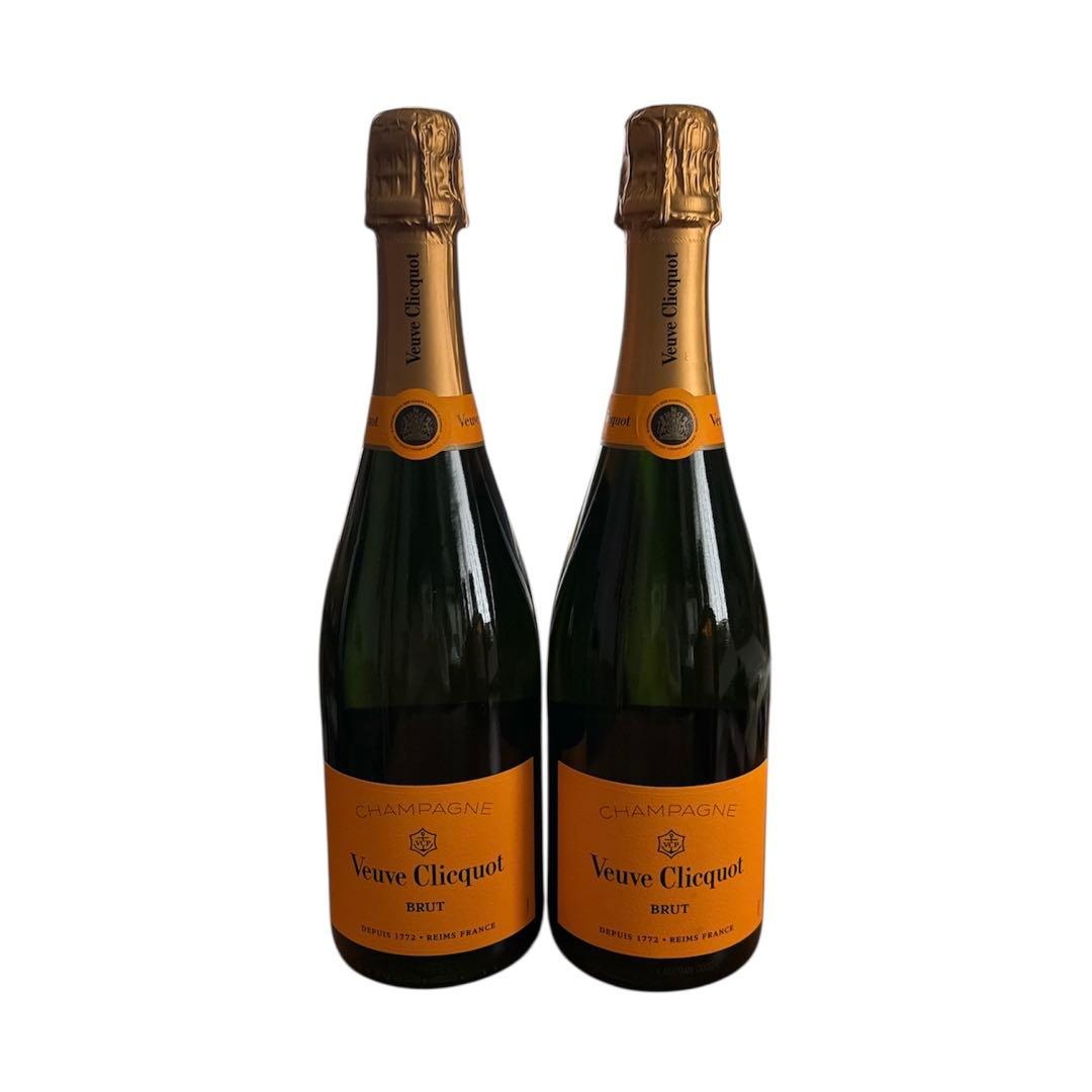 ヴーヴクリコ イエローラベルブリュット 正規品　750ml 2本セット