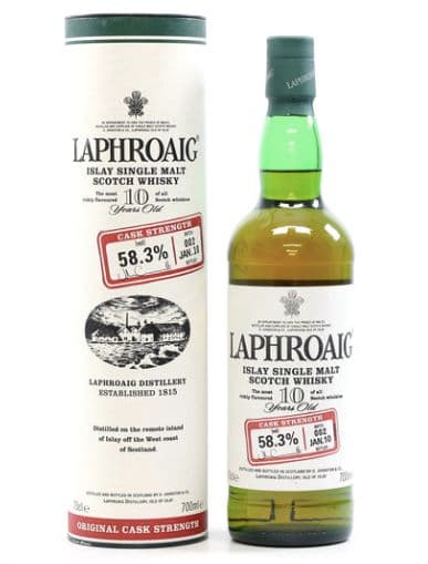 【新品・未開封】ラフロイグ 10年 オリジナルカスクストレングス バッチ 002