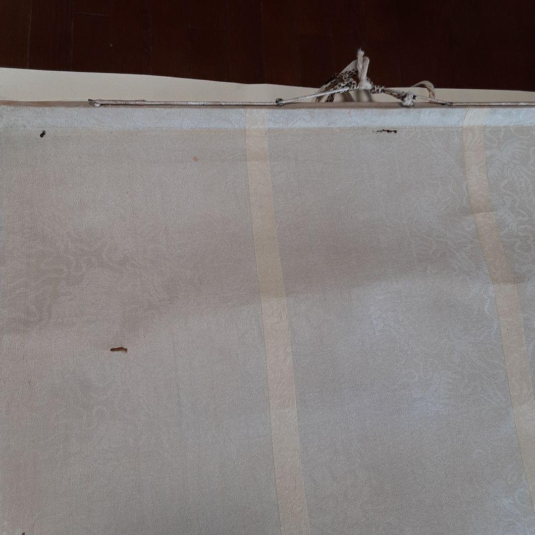 山水画掛軸 水墨画 約130cm