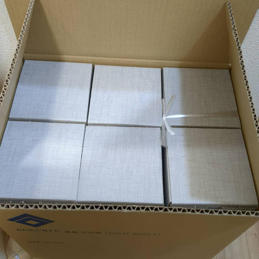 黒龍 石田屋 2025年11月製造　日本酒 720ml 6本セット