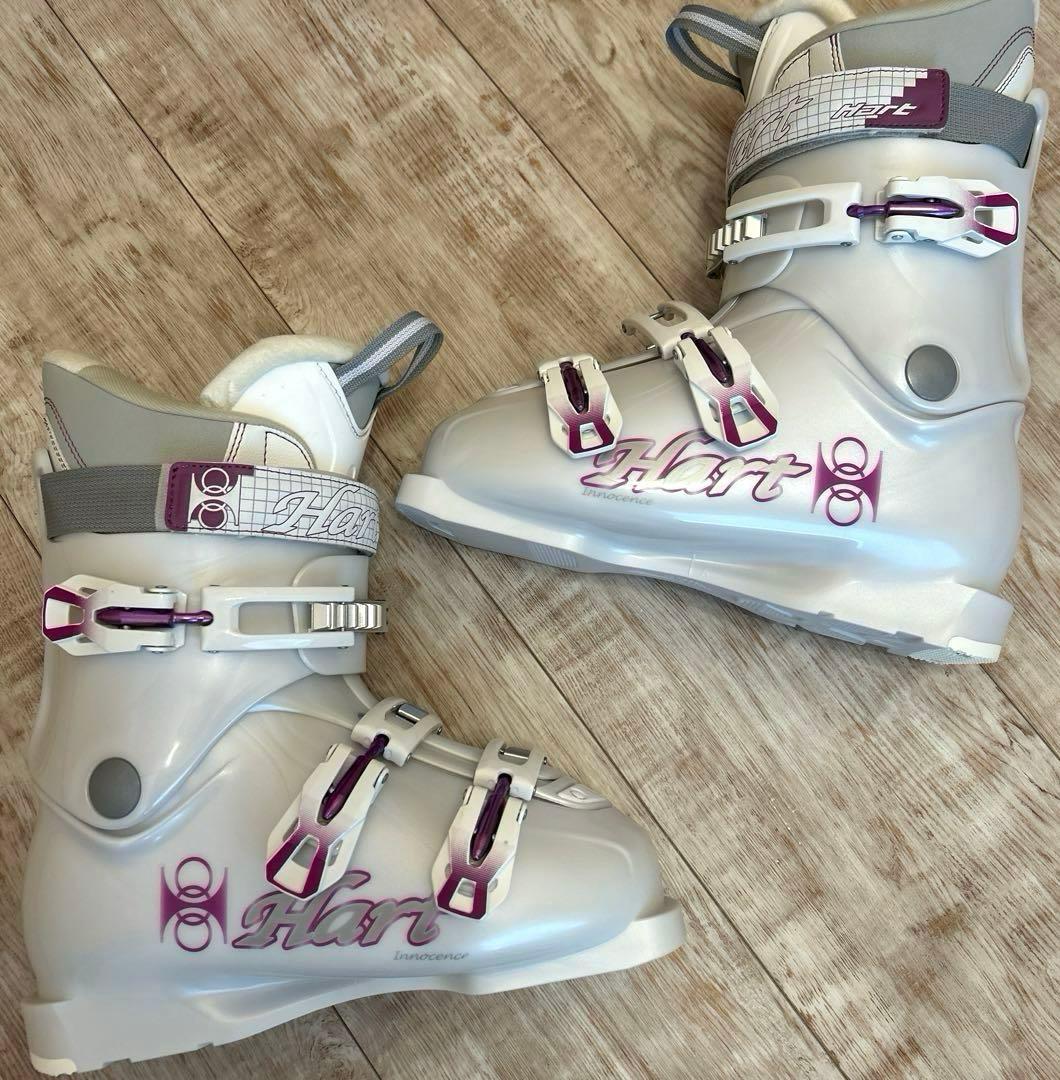 ◾️カービングスキーセット　スキー板156㎝　ブーツ25㎝ レディース用　女性用