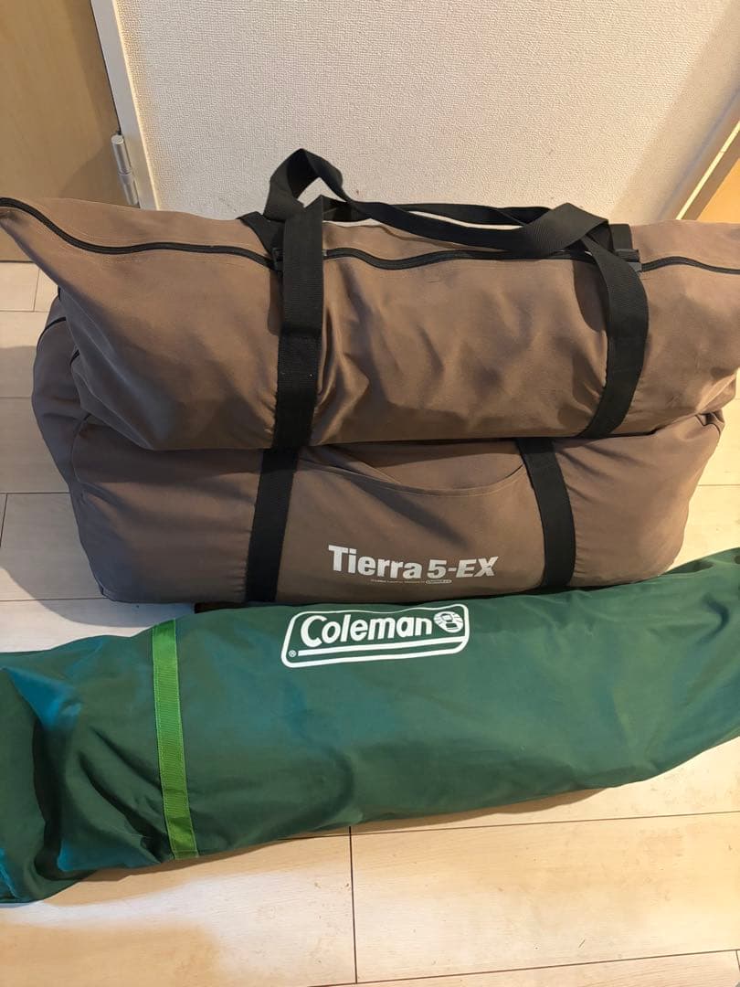 【引取りなら半額！】OGAWA Tierra5-EX 大型テント＋コールマン椅子