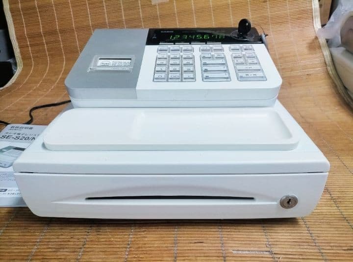 カシオレジスター　SE-S20/NL200　人気機種　送料無料　180992