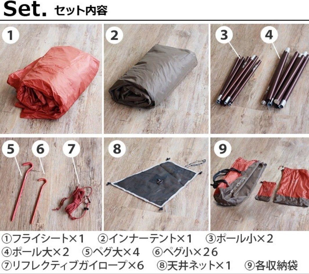 【新品・未使用】nordisk Thrymheim 5人用テント 定価12.5万