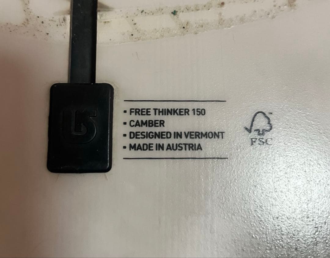 BURTON バートンFreeThinker フリーシンカー 150