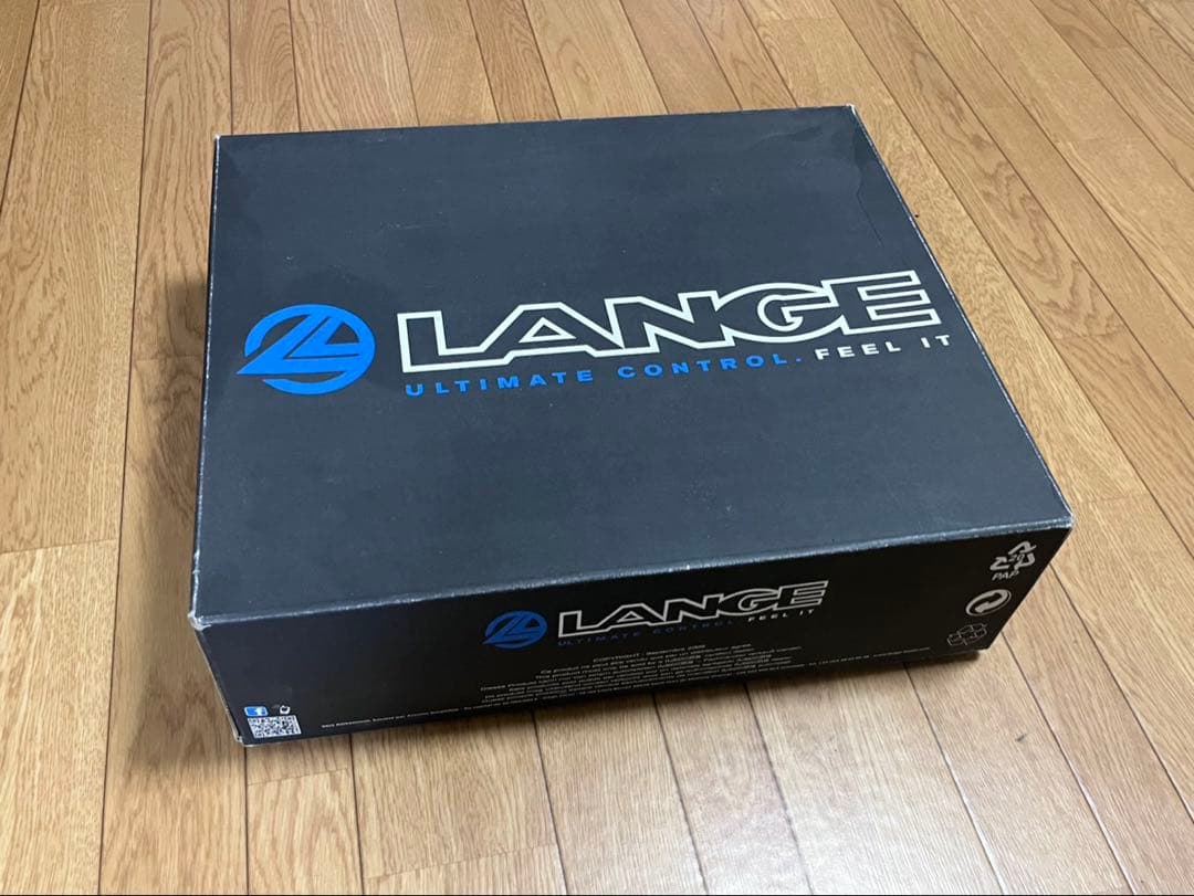 1回使用美品！LANGE ラング スキーブーツ ブラック 24.0-24.5cm