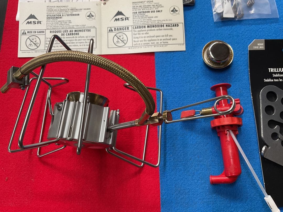 MSR現行型ドラゴンフライ動作良好美品サイレンサー付メンテナンス済付属品多数付き