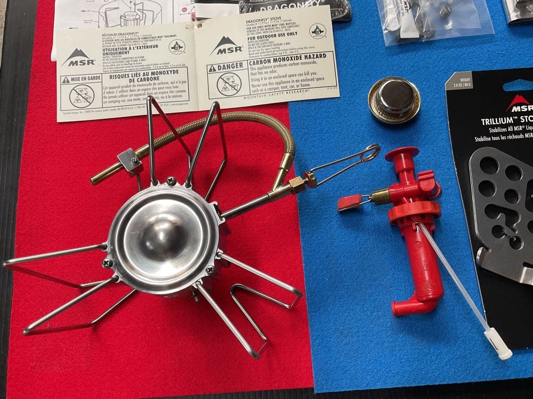 MSR現行型ドラゴンフライ動作良好美品サイレンサー付メンテナンス済付属品多数付き