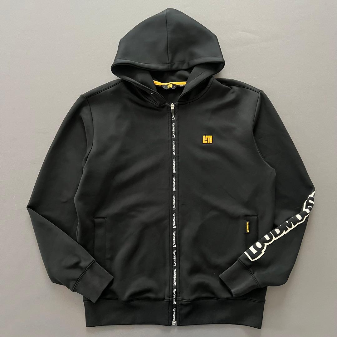 LOUDMLOUTH ラウドマウス　セットアップ　ダンボールニット　メンズ　黒