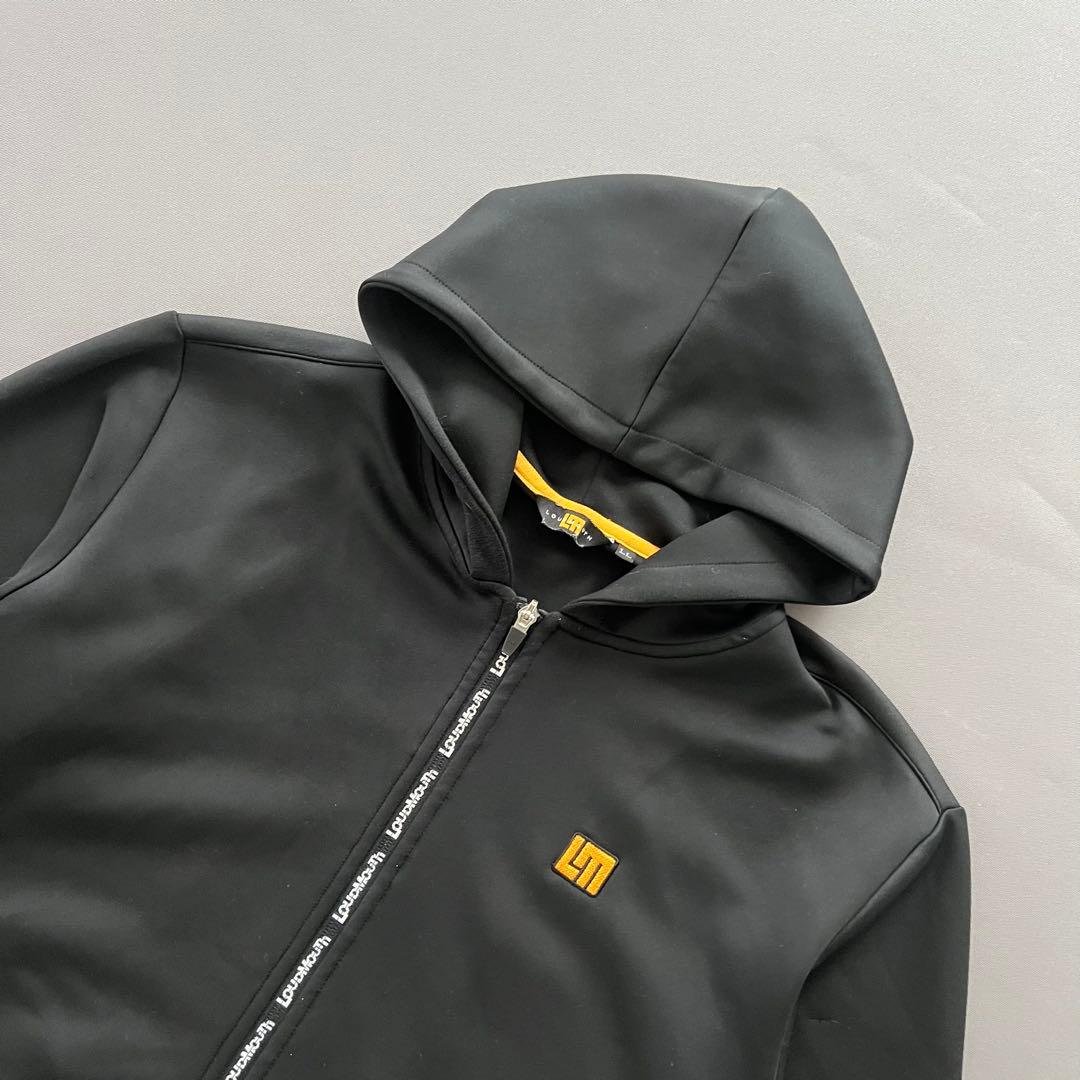 LOUDMLOUTH ラウドマウス　セットアップ　ダンボールニット　メンズ　黒