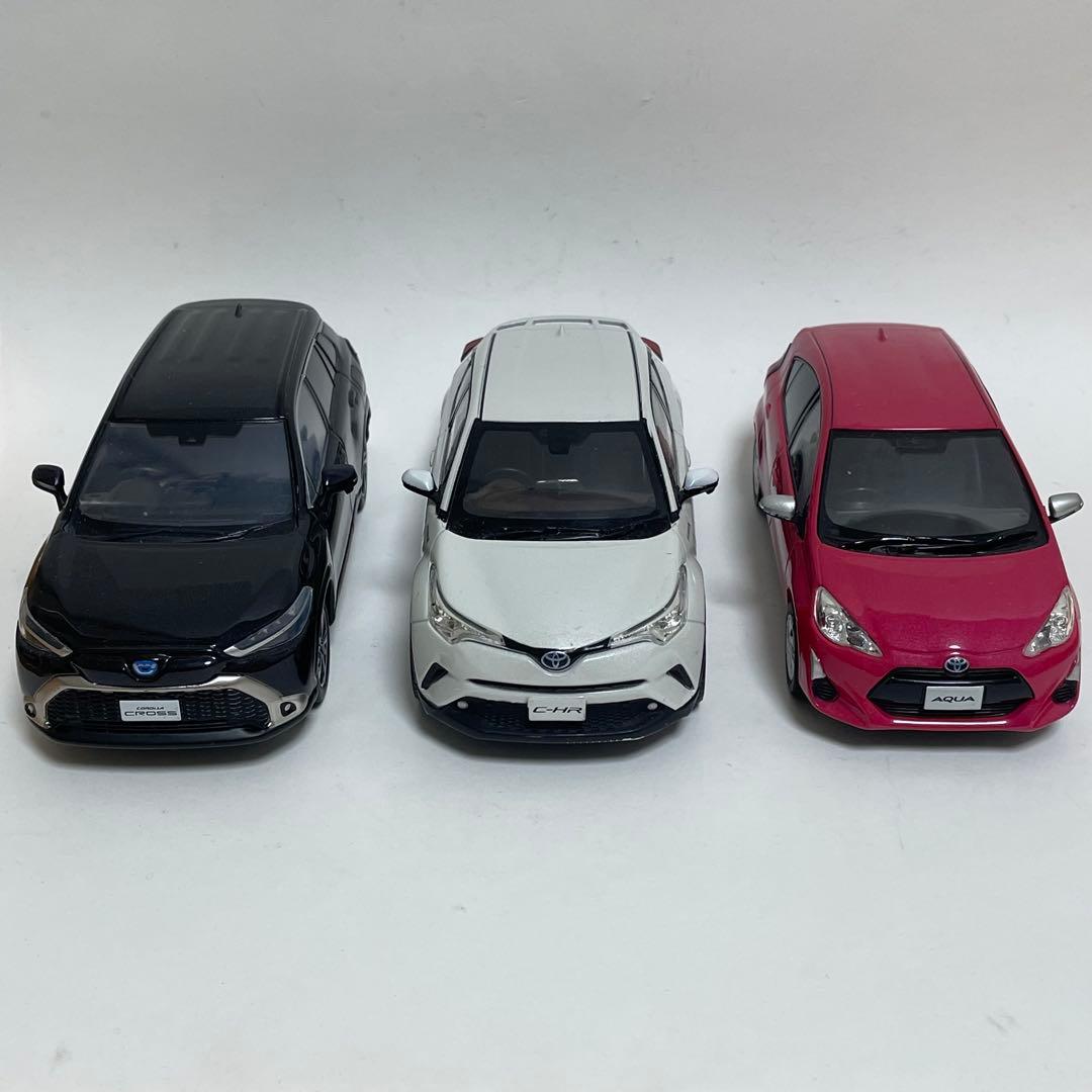 トヨタカラーサンプルミニカー 3台セット