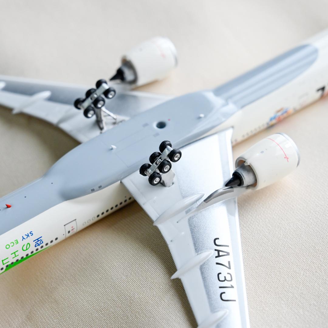 JAL 旧ロゴ B777-300ER「空のエコ」エコジェット 1/400