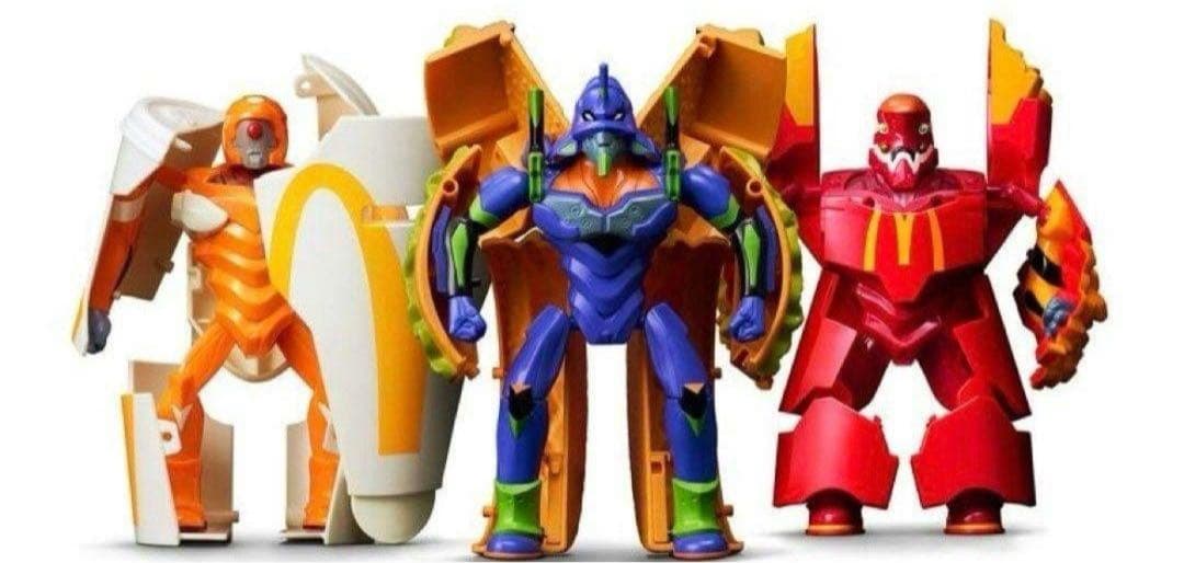 マクドナルド エヴァンゲリオン バリューセット 袋付