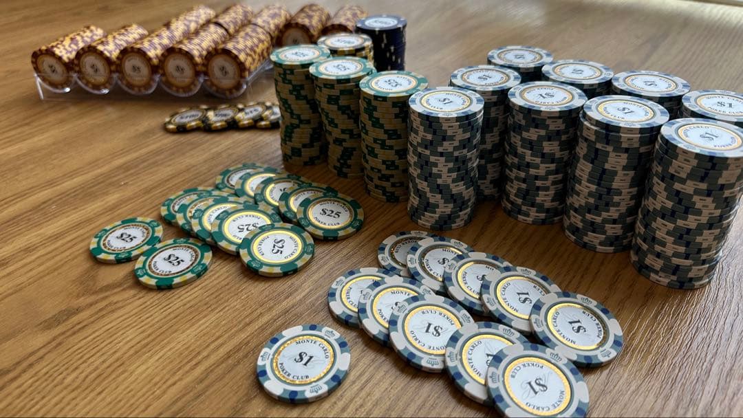 【E】　ポーカーチップセット カジノチップ