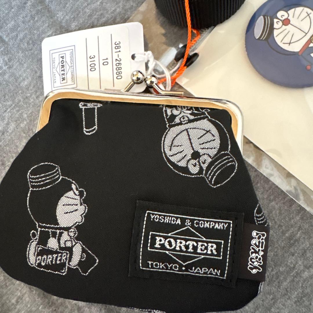 ドラえもん ポーターコラボ　ガマ口財布 porter
