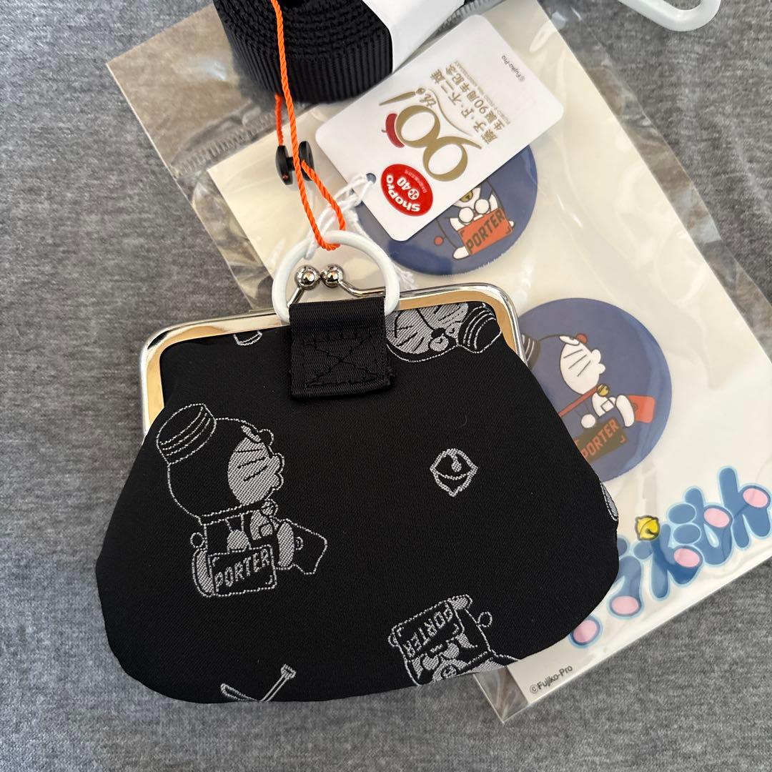 ドラえもん ポーターコラボ　ガマ口財布 porter