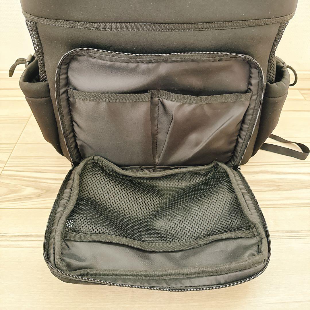 【 citydog 】ネオプレーン バックパック キャリー　ブラック／Mサイズ