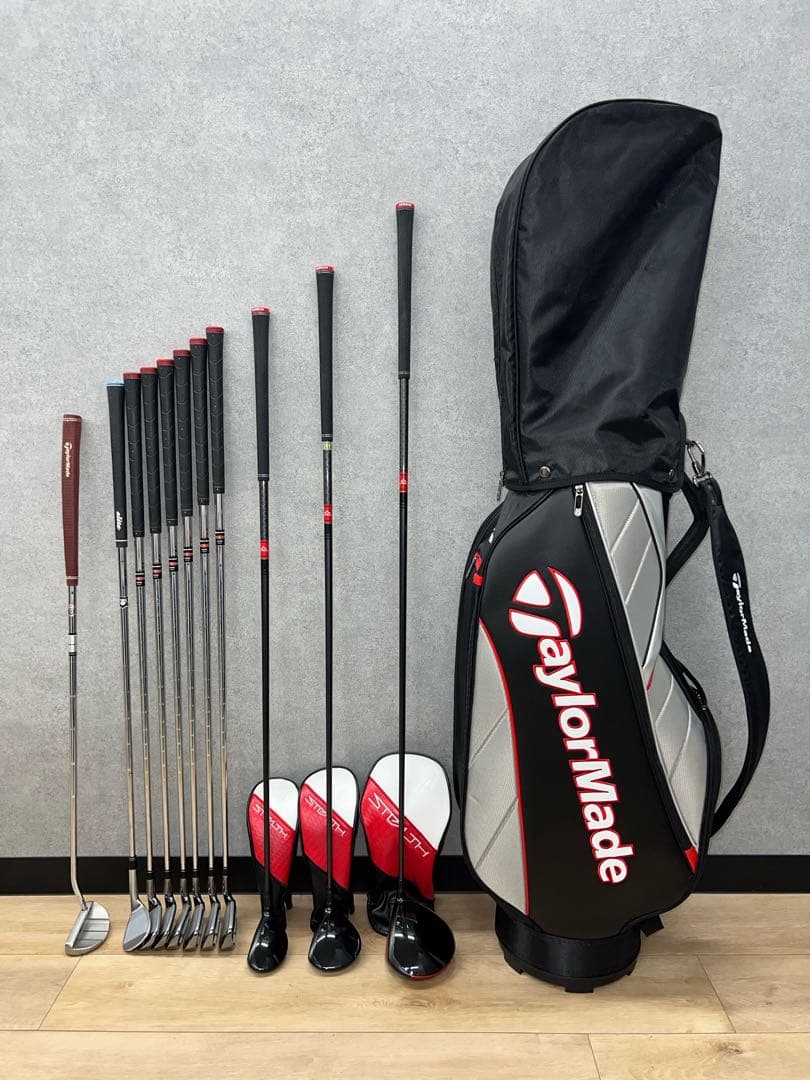 【レフティ】ゴルフクラブセット メンズ テーラーメイド ステルス２ 左利き