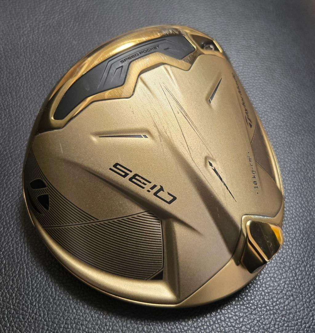 『希少』テーラーメイド Qi35 MAX ゴールド ドライバー 10.5°