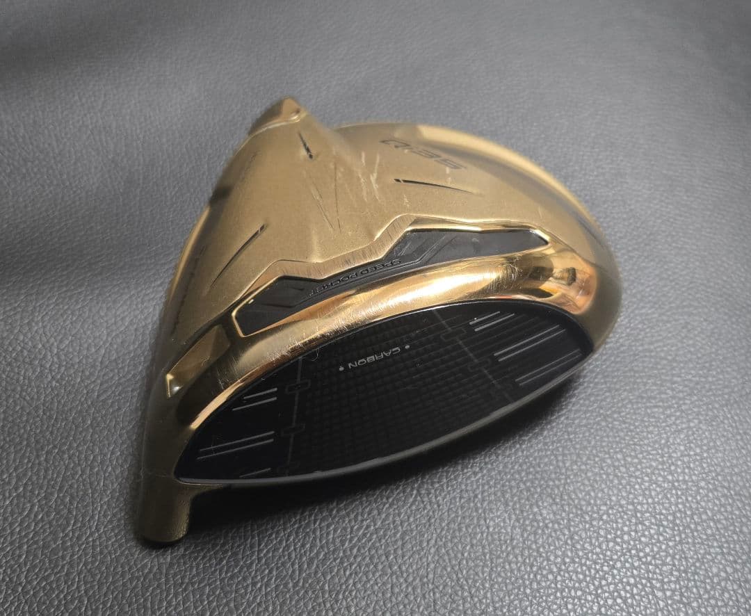 『希少』テーラーメイド Qi35 MAX ゴールド ドライバー 10.5°