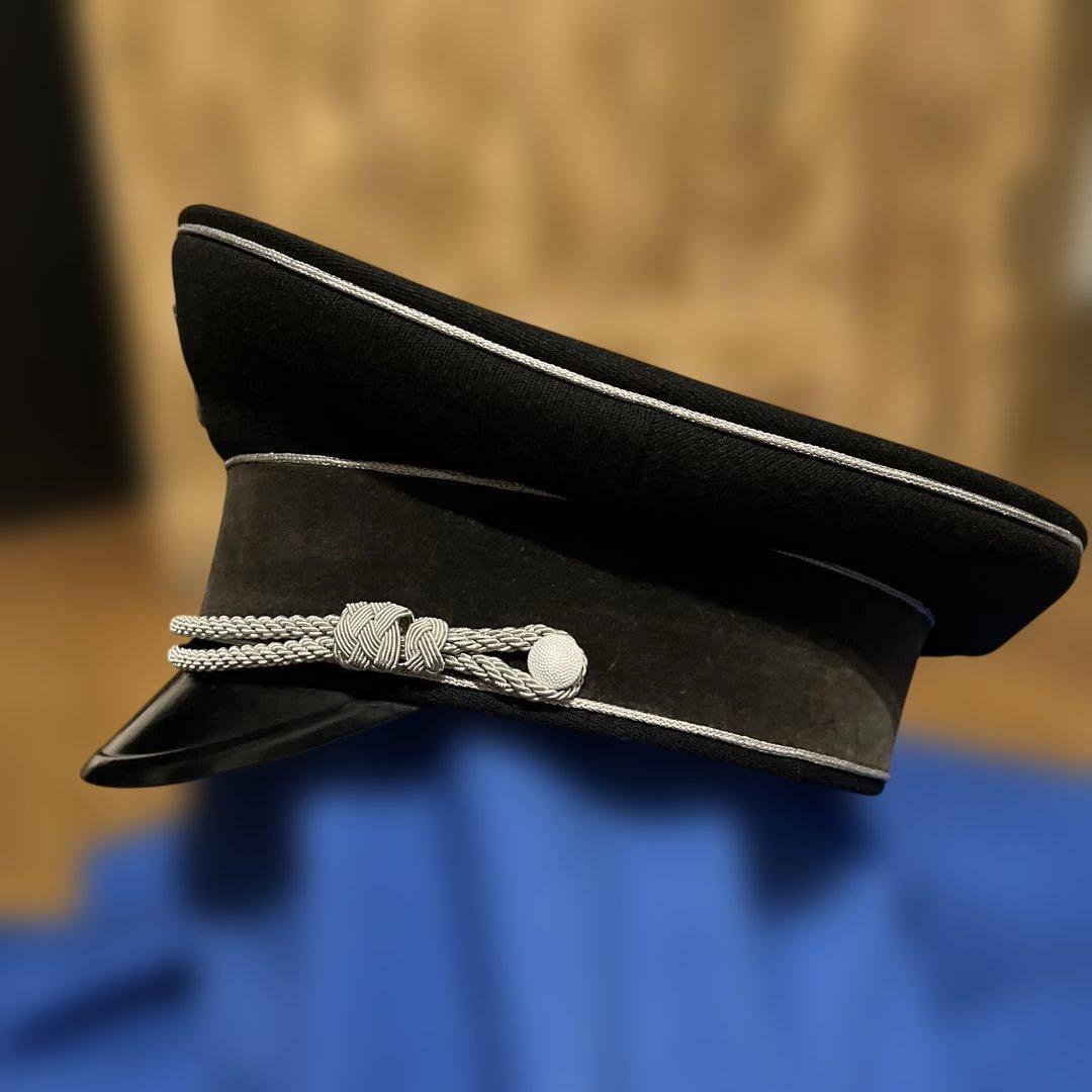 【ヤンケ社製】アルゲマイネ将官制帽　実物生地　シュミット&ゾーン帽章付き