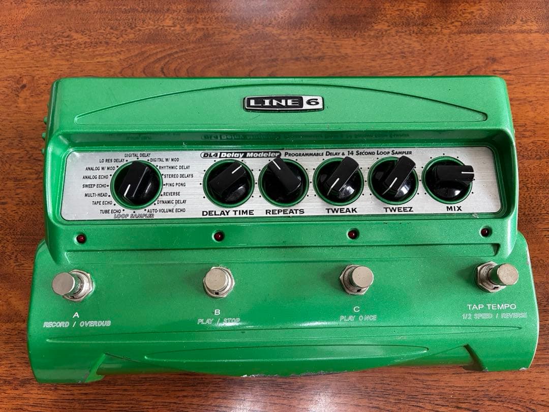 LINE 6 DL4 Delay Modeler 変換プラグ付き完動品