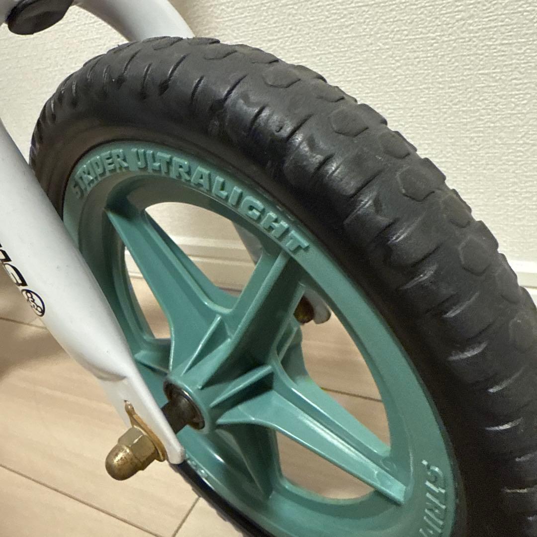 STRIDER バランスバイク 12インチ ピンク/グリーン