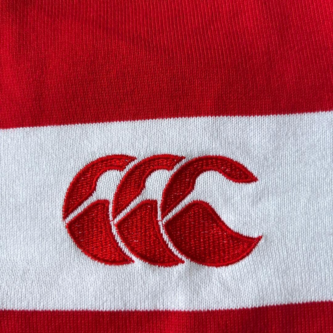 ラグビー日本代表ジャージ 半袖刺繍ロゴ 桜 日本代表Lサイズ