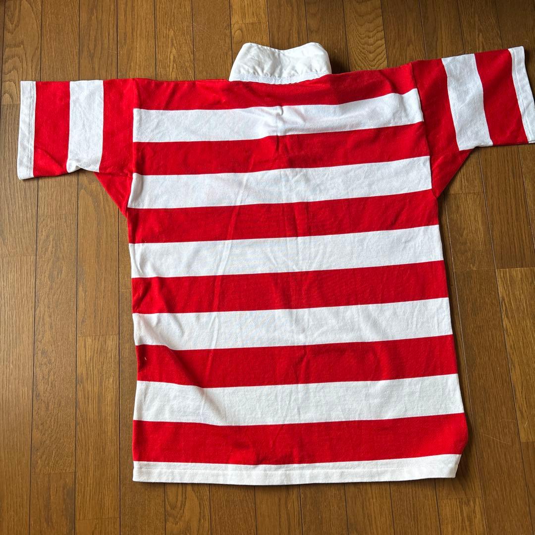 ラグビー日本代表ジャージ 半袖刺繍ロゴ 桜 日本代表Lサイズ