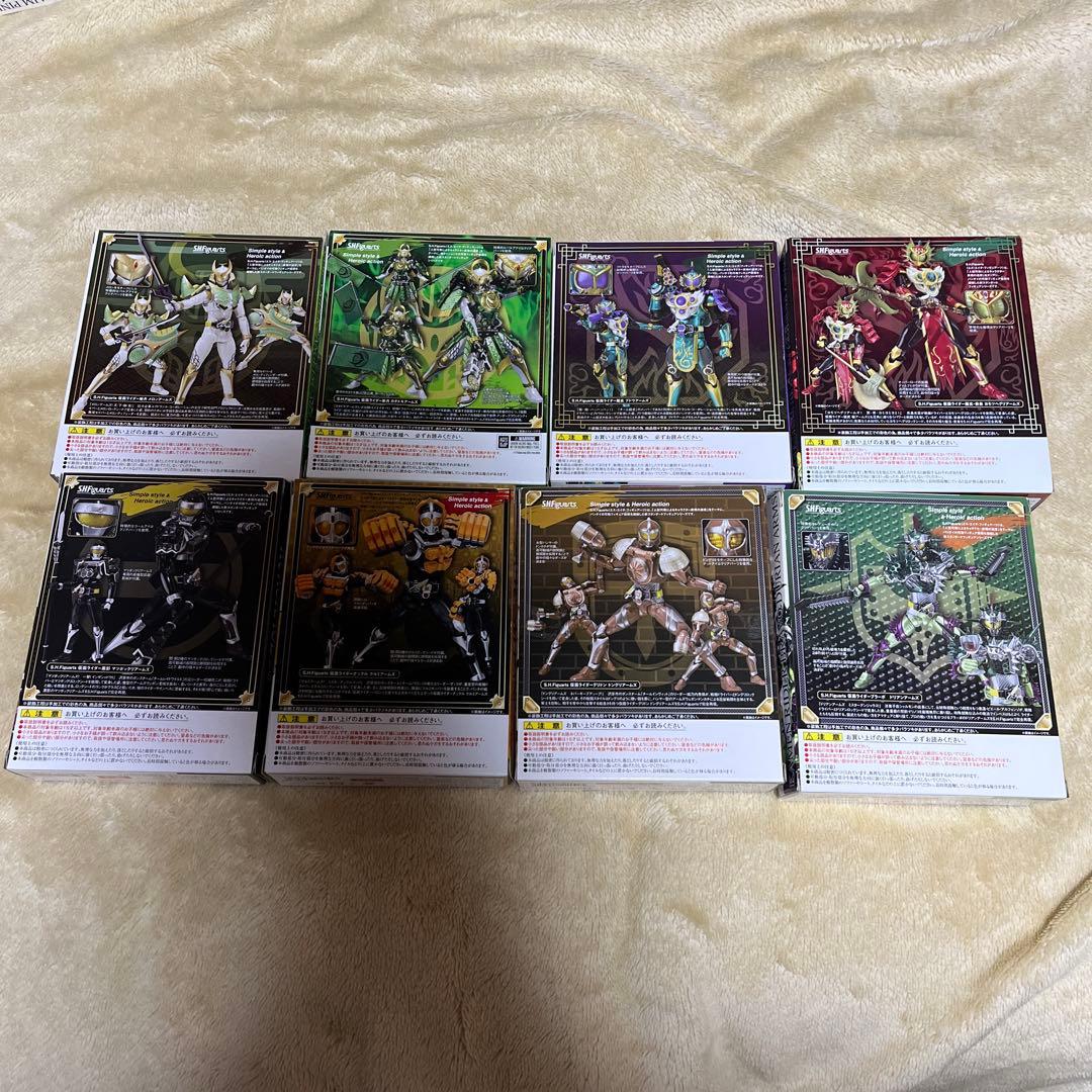 S.H.Figuarts 仮面ライダー鎧武 ガイムアーマードライダー２２体セット
