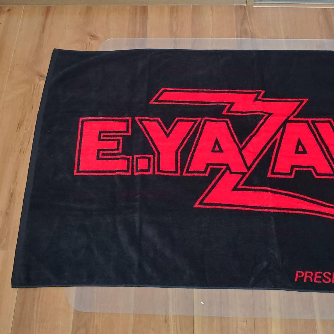 【希少品】矢沢永吉 ビーチタオル ブラック レッド