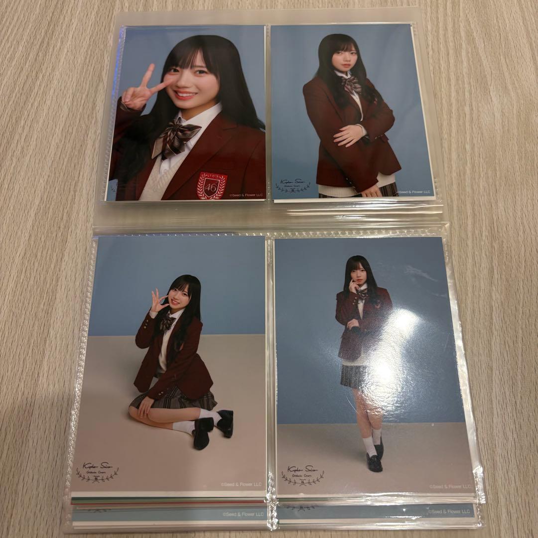 日向坂46 齊藤京子 過去衣装ランダム生写真 44種コンプ