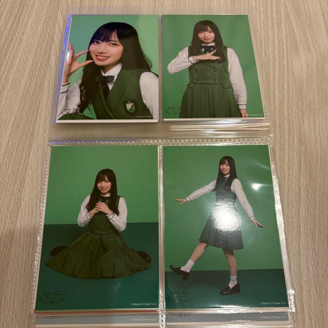 日向坂46 齊藤京子 過去衣装ランダム生写真 44種コンプ