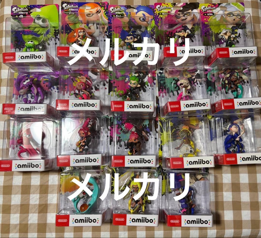 スプラトゥーン amiibo アミーボ まとめ売り 18体セット