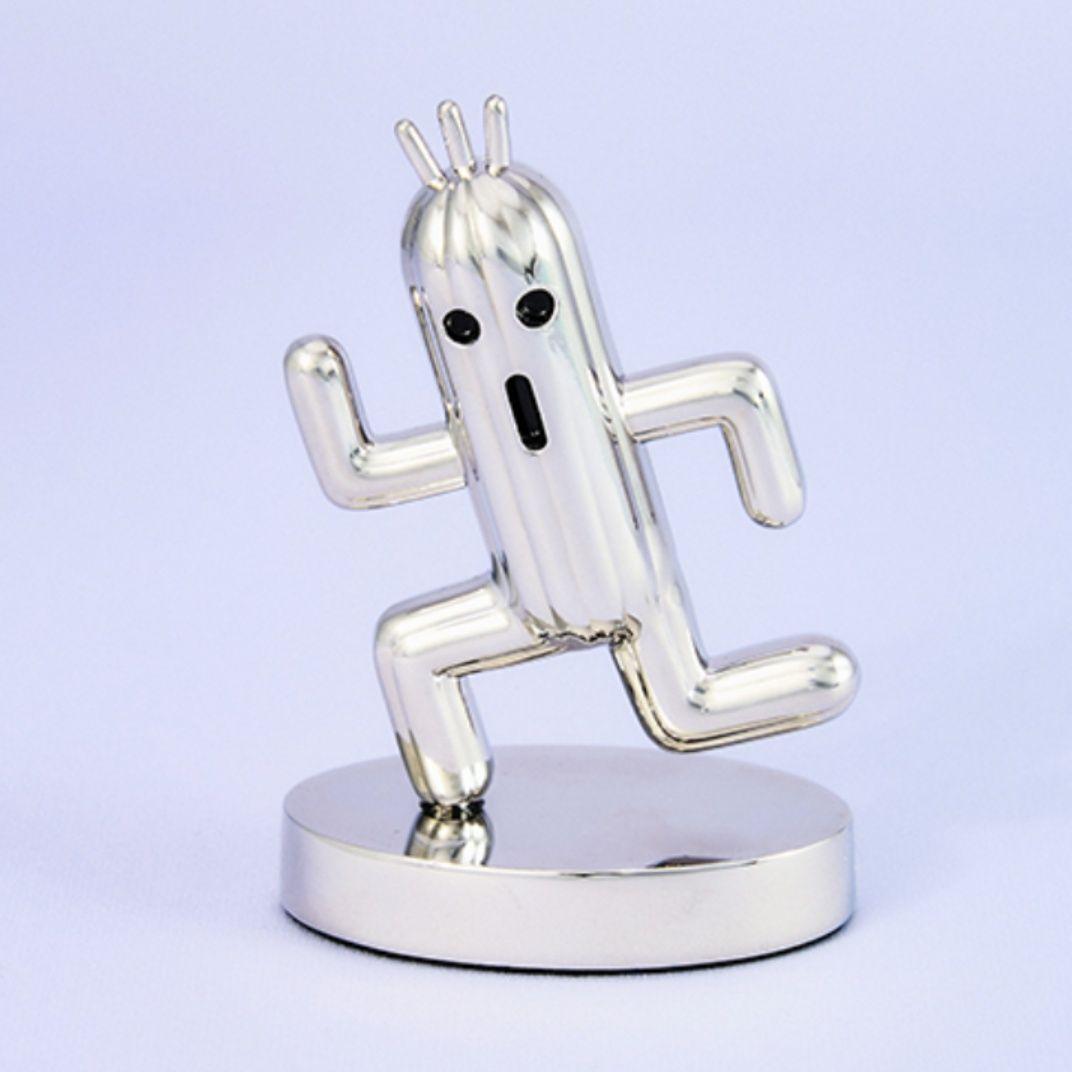 ファイナルファンタジー ブライトアーツギャラリー サボテンダー ゴールド メタル