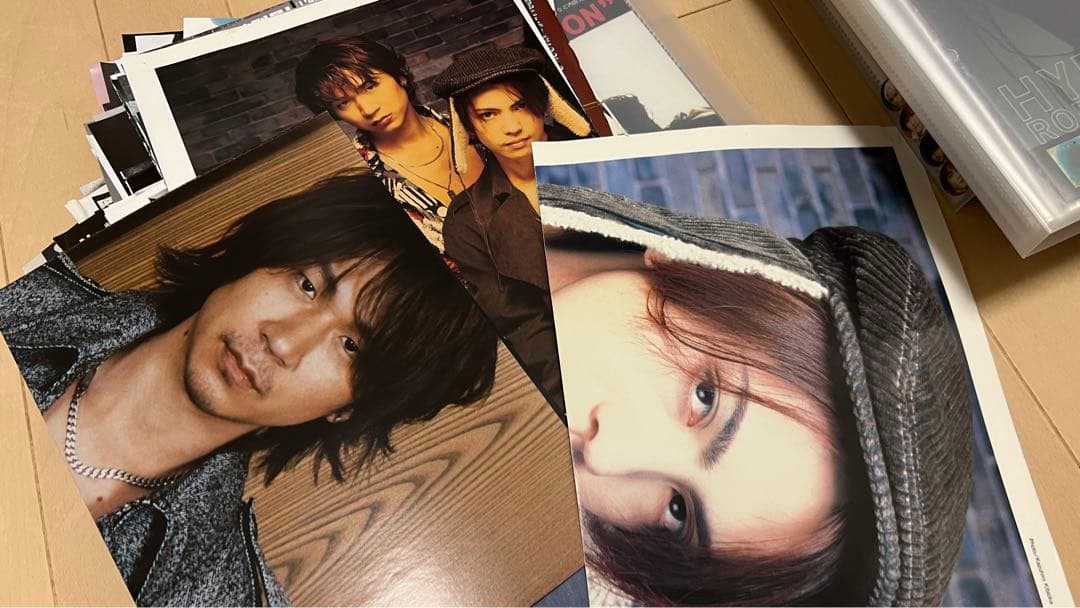 レア有L'Arc-en-Ciel切り抜き・ポスター・ポストカード・ファイルセット