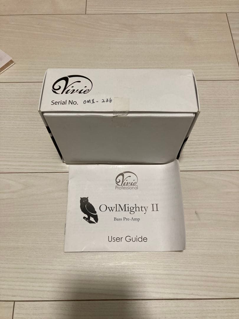 【現在廃盤】Vivie OwlMighty II ベースエフェクター