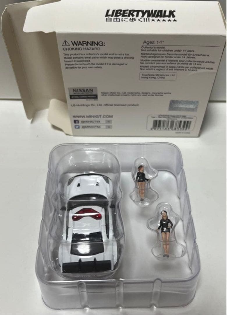 MINI GT GTR R35 LBWK 限定 police 1/64
