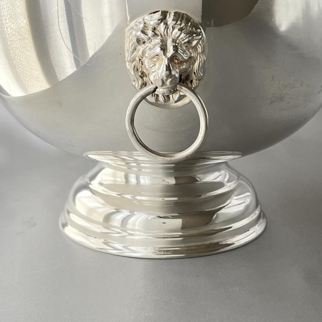 【英国】 ライオンのセンターピース / パンチボウル　直径21cm