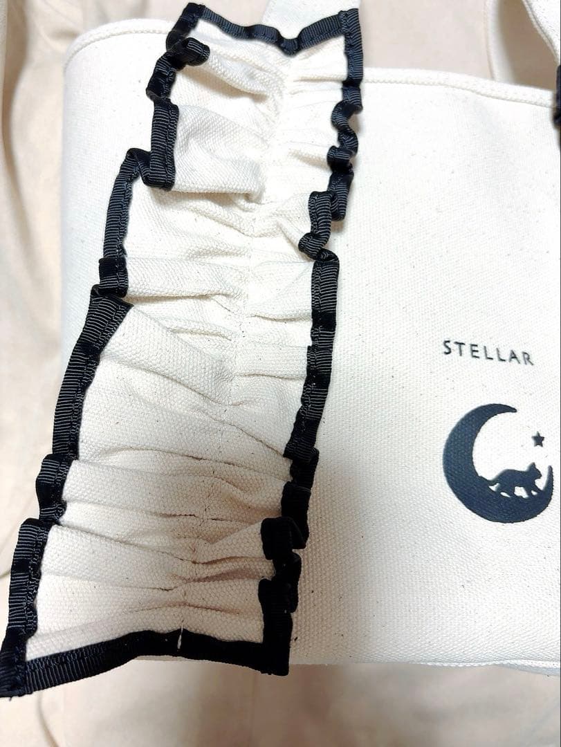 STELLAR ２WAYフリルバッグ 天月 アパレル バッグ ホワイト