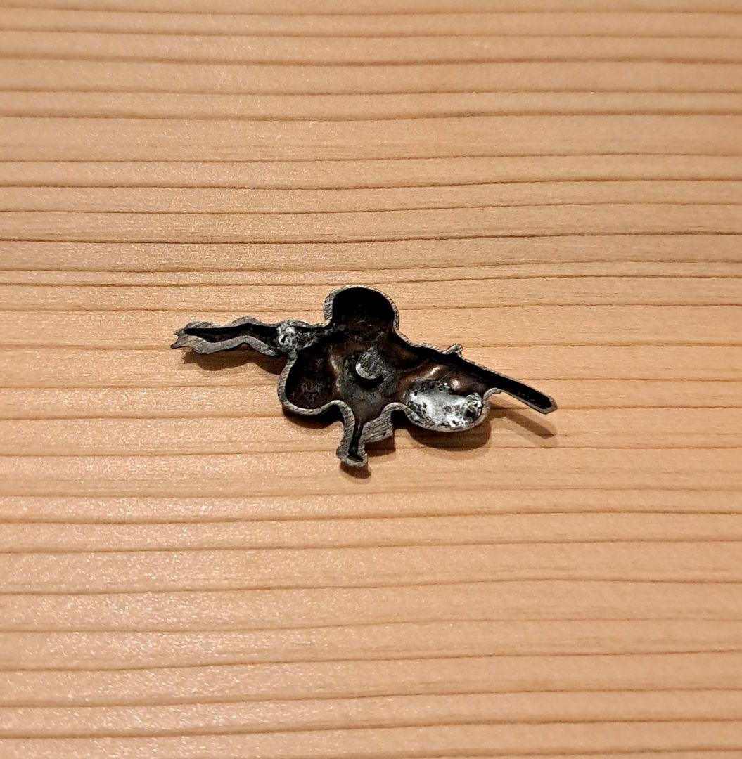 『漁師』目貫 煙草入れ 彫金 かます