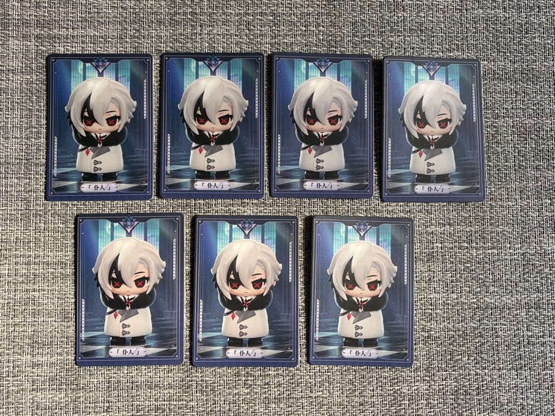 原神 厳霜と狂焔 霜痕と権焔 執行官 ミニフィギュア 召使 アルレッキーノ