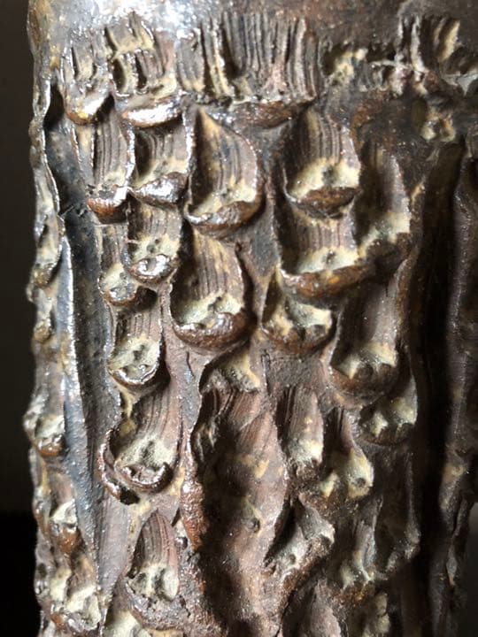 能野焼花器／薩摩・種子島・焼締・琉球