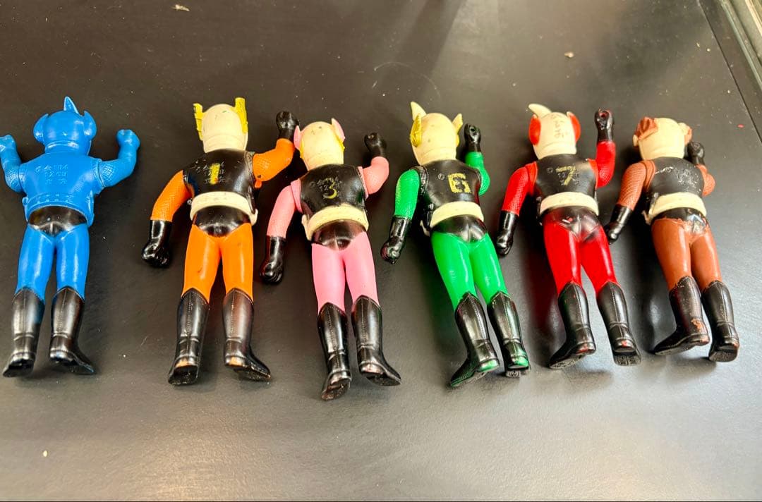 当時物　忍者キャプター　ソフビ